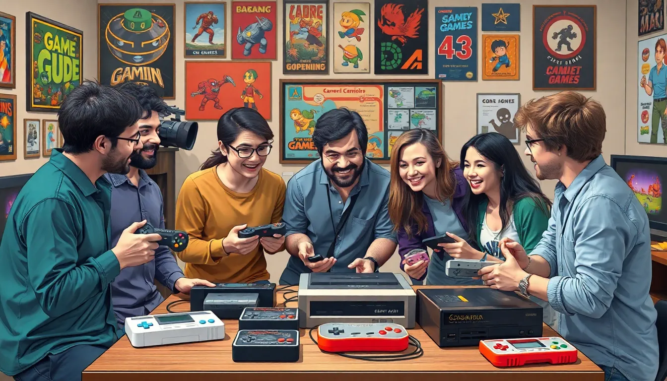 retro gaming collection