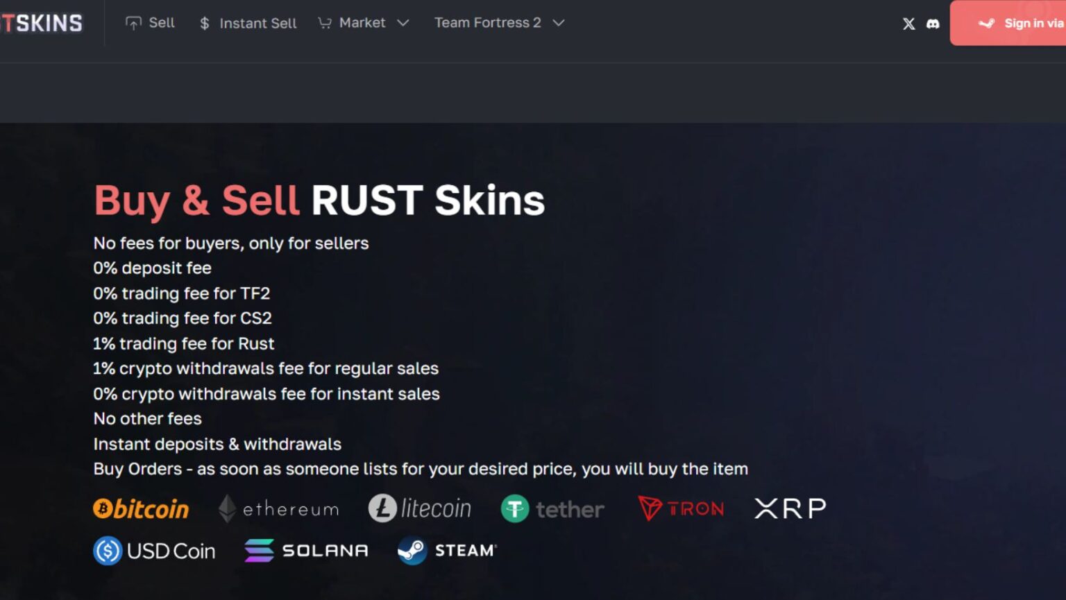 Rust Rp Market Ui How to Choose Perfect RUST Skins Market? - Harmonicode