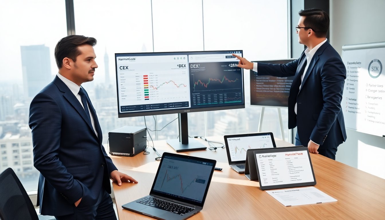 cryptocurrency cex dex harmonicode